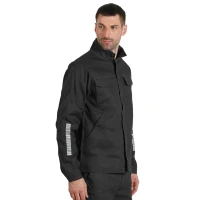 FORCE JACKET, Arbeitsjacke mit Elasthan, Dunkelgrau