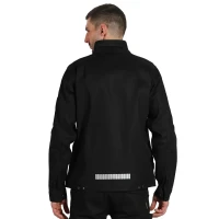 FORCE JACKET, Arbeitsjacke mit Elasthan, Schwarz