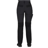 ROVER WOMEN, Damen-Arbeitshosen mit Elasthan, Schwarz