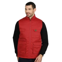 CRAFT VEST II, Arbeitsweste, Rot
