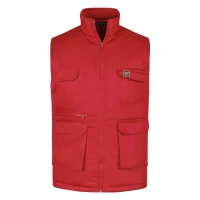CRAFT VEST II, Arbeitsweste, Rot