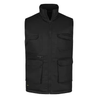 CRAFT VEST II, Arbeitsweste, Schwarz