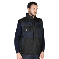 RAPID VEST, workwear vest, blue