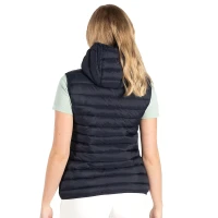LIBERTY HOOD VEST WOMEN, Damen-Weste mit Kapuze, Blau
