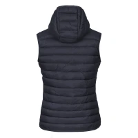 LIBERTY HOOD VEST WOMEN, Damen-Weste mit Kapuze, Blau