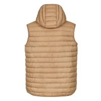 LIBERTY HOOD VEST MEN, Weste mit Kapuze, Hellbraun Braun