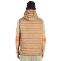 LIBERTY HOOD VEST MEN, Weste mit Kapuze, Hellbraun Braun