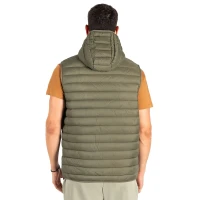 LIBERTY HOOD VEST MEN, Weste mit Kapuze, Olive