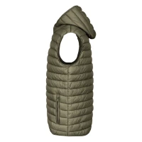 LIBERTY HOOD VEST MEN, Weste mit Kapuze, Olive