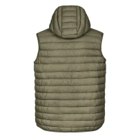 LIBERTY HOOD VEST MEN, Weste mit Kapuze, Olive