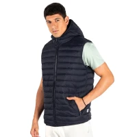 LIBERTY HOOD VEST MEN, Weste mit Kapuze, Blau