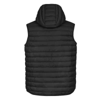LIBERTY HOOD VEST MEN, Weste mit Kapuze, Schwarz