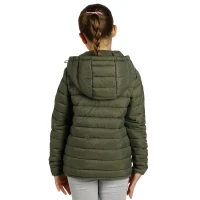 LIBERTY JACKET KID, Kinderjacke mit Kapuze, Olive