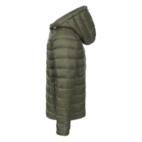 LIBERTY JACKET KID, Kinderjacke mit Kapuze, Olive