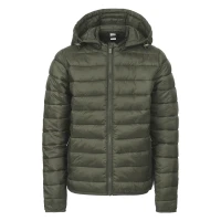 LIBERTY JACKET KID, Kinderjacke mit Kapuze, Olive