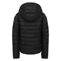 LIBERTY JACKET KID, kid's jacket with hood, black