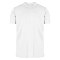 CROSSFIT, sports t-shirt, 100% polyester, white