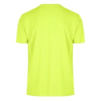 CROSSFIT, sports t-shirt, 100% polyester, neon yellow