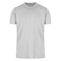 CROSSFIT, sports t-shirt, 100% polyester, gray