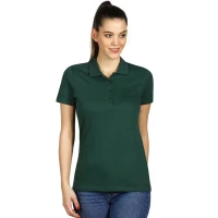 UNA, Damen-Poloshirt, 180 g/m2, Grün