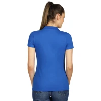 UNA, women's polo shirt, 180 g/m2, royal blue