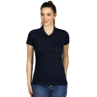 UNA, Damen-Poloshirt, 180 g/m2, Blau