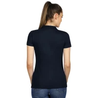 UNA, Damen-Poloshirt, 180 g/m2, Blau