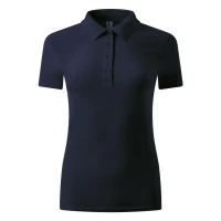UNA, Damen-Poloshirt, 180 g/m2, Blau