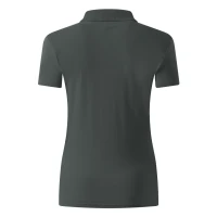 UNA, Damen-Poloshirt, 180 g/m2, Dunkelgrau