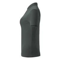 UNA, Damen-Poloshirt, 180 g/m2, Dunkelgrau