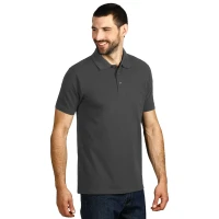 AZZURRO II, Poloshirt, 180 g/m2, Dunkelgrau