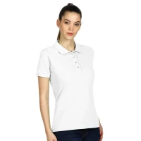 TOP GUN LADY, Damen-Poloshirt, 210 g/m2, Weiss