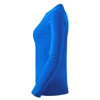 MISS, Damen-Langarmshirt aus Baumwolle, 160 g/m2, Königsblau