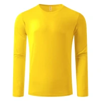 MAJOR, Langarmshirt aus Baumwolle, 160 g/m2, Gelb