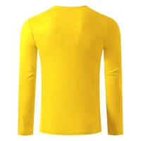 MAJOR, Langarmshirt aus Baumwolle, 160 g/m2, Gelb