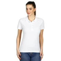 SUNNY, Damen-Poloshirt, 180 g/m2, Weiss