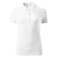 SUNNY, Damen-Poloshirt, 180 g/m2, Weiss