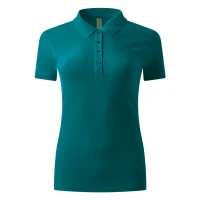 SUNNY, women's polo shirt, 180 g/m2, petrol