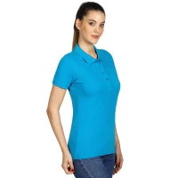 SUNNY, ženska polo majica, 180 g/m2, tirkizno plava