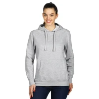 CHAMP, unisex hooded sweatshirt, 280 g/m2, ash