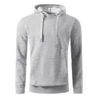 CHAMP, unisex hooded sweatshirt, 280 g/m2, ash
