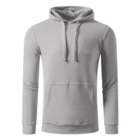 CHAMP, unisex hooded sweatshirt, 280 g/m2, gray