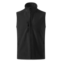 SKIPPER VEST, SoftshellWeste, Schwarz
