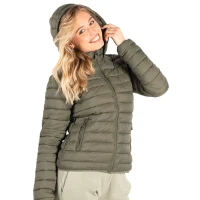 LIBERTY JACKET WOMEN, Damenjacke mit Kapuze, Olive