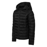 LIBERTY JACKET WOMEN, Damenjacke mit Kapuze, Schwarz