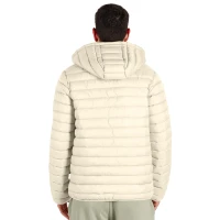 LIBERTY JACKET MEN, Gesteppte Jacke mit Kapuze, Weiss gebrochen