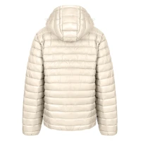 LIBERTY JACKET MEN, Gesteppte Jacke mit Kapuze, Weiss gebrochen