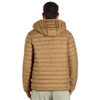 LIBERTY JACKET MEN, Gesteppte Jacke mit Kapuze, Hellbraun Braun