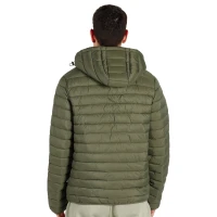 LIBERTY JACKET MEN, Gesteppte Jacke mit Kapuze, Olive