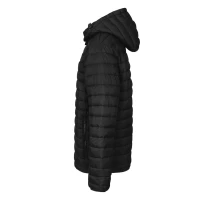 LIBERTY JACKET MEN, Gesteppte Jacke mit Kapuze, Schwarz